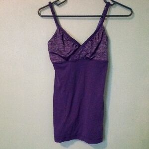 Lululemon Athletica Deep Purple Tank Top